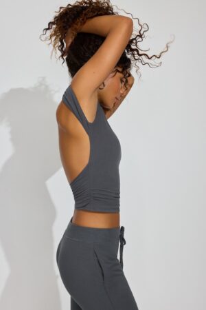SuperSoft Ruched Back Top