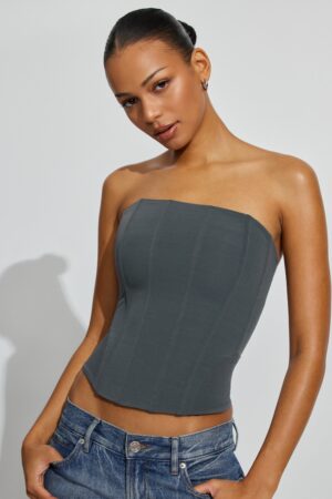 Mesh Longline Tube Corset